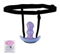 Plug Anale-dilatatore Donna Vibrante Piccolo Dilatatore Ano Donna,B-L | Plug Anale-dilatatore Donna Silicone Vibrante Uomo Xl Telecomando Dilatatore Ano Analesex Toys Distanza Anale Anal Anali,B-L