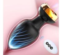 Plug Anale-Dilatatore Donna Vibratoreper Uomo Professionale Vibratore con Telecomando Vibratoriper Donne Wireless Dildo Anale Sexytoysys Coppia Plug Analesex Toy Sex Toys Sessuali per Donne USB-B820