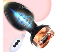 Plug Anale-Dilatatore Donna Vibratoreper Uomo Professionale Vibratore con Telecomando Vibratoriper Donne Wireless Dildo Anale Sexytoysys Coppia Plug Analesex Toy Sex Toys Sessuali per Donne USB-B1151