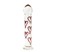 Plug anale Dildo 17 cm Grande Dildo Vetro Anal Butt Plug Masturbatore G-spot Giocattoli adulti del sesso Per Prodotto del sesso per le donne Tappi per allenamento di testa