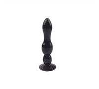 Plug anale Dildo anale in silicone Nessun vibratore Massaggiatore prostatico maschile Perline anali Plug G Spot Butt Plug Masturbazione Giocattoli del sesso anale per coppia