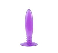 Plug anale Dildo anale in silicone Nessun vibratore Massaggiatore prostatico maschile Perline anali Plug G Spot Butt Plug Masturbazione Giocattoli del sesso anale per coppia