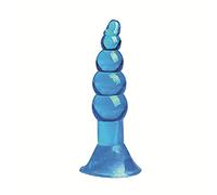 Plug anale Dildo anale in silicone Nessun vibratore Massaggiatore prostatico Perline anali Plug G Spot Butt Plug Giocattoli del sesso anale Coppia