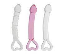 Plug anale Dildo di cristallo Pene Perle di vetro Plug anale Butt plug Giocattoli sessuali Per Donna Uomo Coppie Masturbatore Giocattoli anali