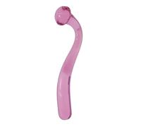 Plug anale Dildo di vetro a 2 colori Perle anali di cristallo finto Butt Plug Massaggiatore della prostata Giocattoli per la masturbazione femminile Per Donne