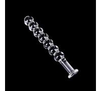 Plug anale Dildo di vetro Pene artificiale Perla anale di cristallo Butt plug Macchina del sesso Masturbarsi Giocattolo del sesso Per Donne adulte