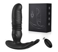 Plug anale Dildo telescopico telecomandato Vibratore Plug anale Bondage Massaggio alla prostata Giocattoli erotici del sesso Buttplug (con scatola)