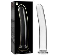 Plug Anale Dildo Vetro Borosilicato Trasparente Resistente Unisex Sex Toys 15 cm