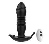 Plug anale Dildo Vibratori Plug anale Vibratore Massaggiatore prostatico Butt plug remoto Vibratore telescopico SexToys (Tipo A No Box 2)