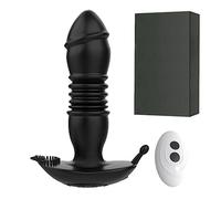 Plug anale Dildo Vibratori Plug anale Vibratore Massaggiatore prostatico Butt plug remoto Vibratore telescopico SexToys (tipo A con scatola 1)