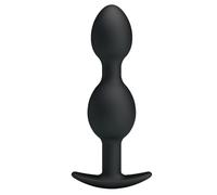Plug Anale Donna Uomo Diliatatore Penetrazione Ano Effetto Vibrante in Silicone