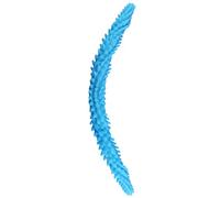 Plug anale Doppio dildo Plug anale liquido Silicone Troppo lungo Lungo Stimolare l'ano Butt Plug Giocattoli sessuali (blu L)