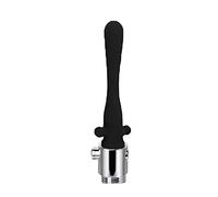 Plug anale Douche Pulizia anale Interruttore attacco rubinetto Doccia in silicone Butt plug in metallo Punta ugello Massaggiatore gay