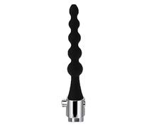 Plug anale Douche Pulizia anale Interruttore attacco rubinetto Doccia in silicone Butt plug in metallo Punta ugello Massaggiatore gay
