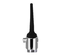 Plug anale Douche Pulizia anale Interruttore attacco rubinetto Doccia in silicone Butt plug in metallo Punta ugello Massaggiatore gay