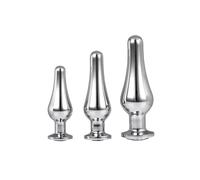 Plug Anale Dream Toys Gleaming Love Argentato