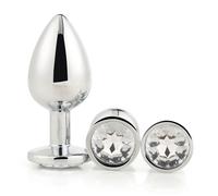 Plug Anale Dream Toys Gleaming Love Argentato
