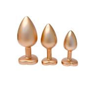 Plug Anale Dream Toys Gleaming Love Dorato