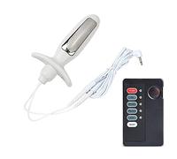 Plug anale Electric Estim Anal Beads Butt Plug Electro Bi-polar Anal Plug Stimolatore Giocattolo massaggiatore a tema