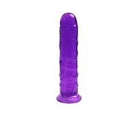 Plug anale Enorme dildo con ventosa Crystal Jelly Artificial Sex Toys Fake Big Butt Plug anale