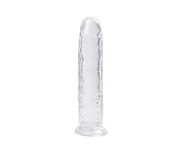 Plug anale Enorme dildo con ventosa Crystal Jelly Artificial Sex Toys Fake Big Butt Plug anale