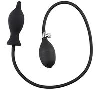 Plug anale Enorme plug anale gonfiabile massaggiatore prostatico grande dildo vagina ano dilatatore perline con sfera di metallo giocattolo del sesso gay (GS12)