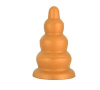 Plug anale Enormi perline anali Plug Giocattolo del sesso anale Morbido gel di silice Butt Plug Uomini Masturbatore Dildo Macchina del sesso Buttplug Butt Training Plugs Giocattoli sexy per adulti