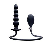 Plug anale Esci Gonfiabile Plug Anale Pompa Dildo Silicone Enorme Ano Culo Massaggiatore Prostatico Giocattolo Del Sesso Anale Per Uomini