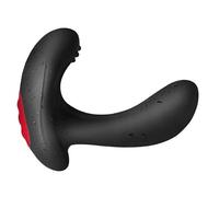 Plug anale Espansione gonfiabile della spina anale del vibratore di massaggio della prostata del telecomando senza fili che vibra i giocattoli del sesso anale