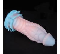 Plug anale Extra large morbido estensione plug anale dildo anale materiale siliconico liquido base spinata nuovo stile masturbazione dildo