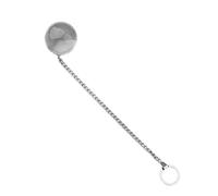 Plug anale Facile da usare Vetro G-Spot Butt Plug Sfera trasparente Plug anale Giocattoli sessuali con catena Prodotto per adulti