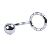 Plug anale Gancio anale 4 cm Grande palla anale Butt Plug, Masturbatore con tappi per allenamento Butt Plug anale in acciaio inossidabile Giocattoli sessuali Per Masturbatore in metallo per uomini