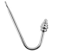 Plug anale Gancio anale Spira in acciaio inossidabile S/M/L 3 palline Punto G Butt plug in metallo Massaggiatore della prostata Coppia giocattolo del sesso (palla da 29 mm)