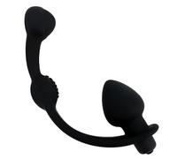 Plug anale Gel di silice Anal Bead Vibratore Fantasy Sex Toys Per Donna Uomo Plug anale Prodotti per adulti Butt Plug Vibratore anale Masturbatore