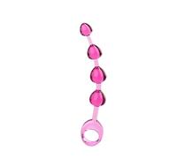 Plug anale Gel di silice Butt Plug Masturbatore anale Perline Palla Masturbazione Senza vibratore Giocattoli del sesso per adulti Prodotti Per Donne Uomini Coppie gay
