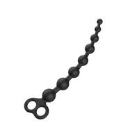 Plug anale Gel di silice Butt Plug Masturbatore anale Perline Palla Masturbazione Senza vibratore Giocattoli del sesso per adulti Prodotti Per Donne Uomini Coppie gay