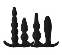 Plug anale Gel di silice Gel di silice Vibratore Masturbatore maschile Plug anale G Spot Butt Plug Giocattoli anali Masturbazione per adulti Giocattoli sessuali Per Coppia