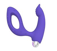 Plug anale Gel di silice Masturbatore vibrante Macchina del sesso Uomini Plug anale Impermeabile potente vibratore G Spot Butt Training Plugs Giocattoli del sesso Per Adulti