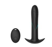 Plug anale Gel di silice Plug anale vibrante Perline anali Butt plug Vibratori Giocattoli sessuali Per Coppie Butt plug Prodotti per adulti Masturbatore Dildo