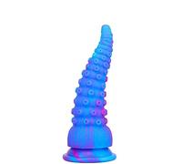 Plug anale Gel di silice Polpo Tentacolo Animale Dildo Colorato Mostro Dildo Anal Butt Plug Masturbatore Giocattolo del sesso Per Donne Giocattoli per adulti Macchina del sesso con dildo