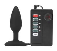 Plug anale Gel di silice Scossa elettrica Spina anale Giocattoli del sesso Per Uomini Donne Scossa ano Butt Plug Masturbatore Giocattoli sexy per adulti Dildo