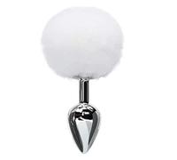 Plug anale Giocattoli del sesso anale Coda Butt Plug Giochi per adulti Giocattolo del sesso Butt Plug anale Giocattolo del sesso Plug anale Coda di volpe Giocattoli del sesso Coppie(A)