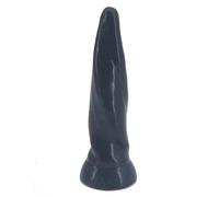 Plug anale Giocattoli del sesso anale in gel di silice da 8 pollici twist butt plug Sex Machine dildo anale donne uomini masturbatore prodotti del sesso pene flessibile
