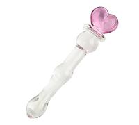 Plug anale Giocattoli del sesso anale Per Perline anali per donne Cuore rosa Butt Plug Prodotto per adulti Dildo di vetro Masturbatore Macchina del sesso Giocattoli sexy per adulti