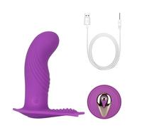 Plug anale Giocattoli sessuali telecomandati con vibratore a farfalla con vibratore Per Prodotti per adulti per donne Massaggiatore anale a 10 modalità, vibratore indossabile