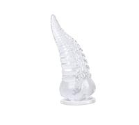 Plug anale Giocattolo del sesso trasparente Soft Anal Plug Jelly Butt Plug Ano Dildo Giocattoli erotici del sesso Plug anale (S Plug anale)