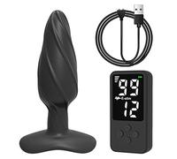 Plug anale Giocattolo erotico Masturbatore Giocattoli sessuali Per Uomo Donna Telecomando senza fili Scossa elettrica Spina anale 12 modalità Masturbatore G-Spot