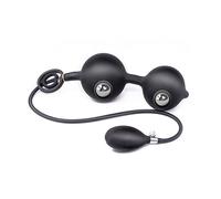 Plug anale Gonfia il plug anale in silicone Big Butt Plug G Spot Massaggiatore della prostata Ano Dildo anale Giocattoli del sesso Per Donne Uomini