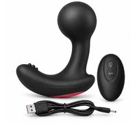 Plug anale gonfiabile AMUVIBE con vibrazione e telecomando