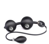 Plug Anale Gonfiabile Con Dilatatore a Doppia Sfera Plug Gonfiabile Dildo Gonfiabile Plug Gonfiabile Con Sgonfiaggio Plug Anale Doppio Plug Gonfiabile Con Pompa